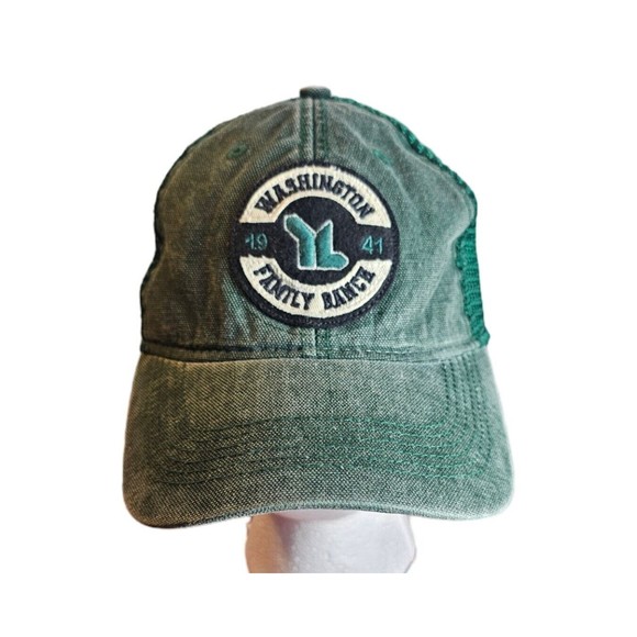 Legacy Other - Legacy Farm Outdoors Trucker Hat Denim Forest Green Washington Family Ranch